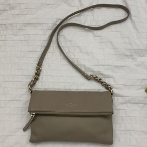 Gray crossbody bag- Kate Spade